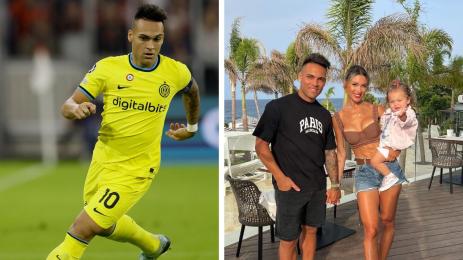 Лаутаро Мартинес Агустина Гандолфо