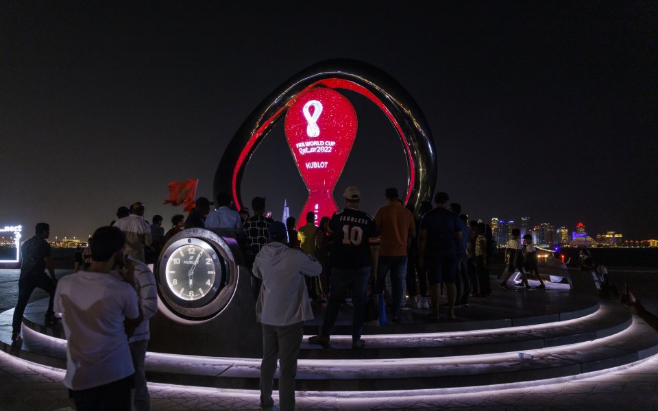 Най-голямата футболна обувка в света бе открита на специална церемония