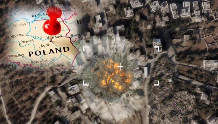 Полша удар - Вижте щетите от ракетния удар в Полша (ВИДЕО)