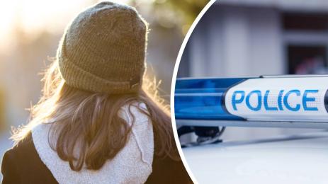 полиция момиче