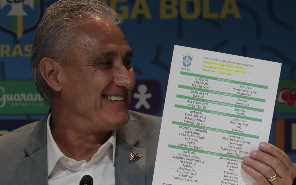 Компютърна прогноза: Бразилия ще грабне титлата на Мондиал 2022