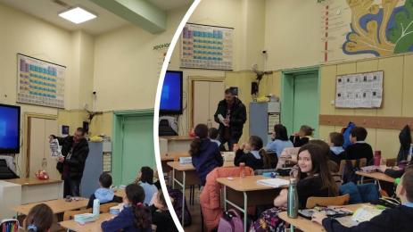 20 училище дискусия ученици Петър Иванов