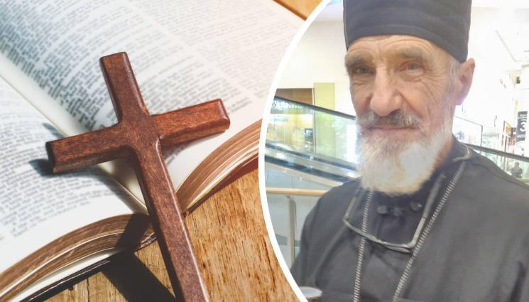 селски поп мол - Наказан селски поп проповядва в мола!