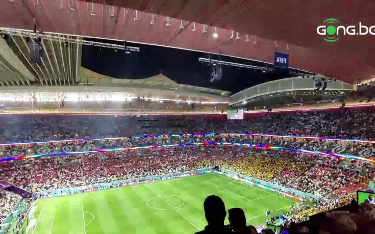 Светлинно и музикално шоу за феновете преди откриването на Катар 2022