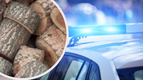 полиция дърва