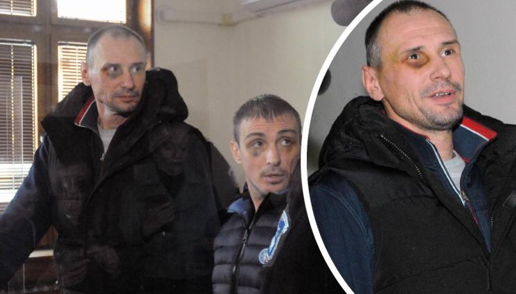 обирджии - БОМБАСТИК: Докараха бушонирани в съда двамата украински обирджии