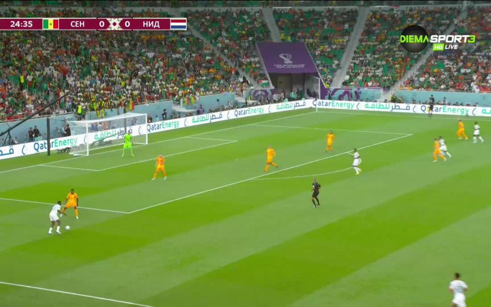 Сенегал - Нидерландия 0:0 /първо полувреме/