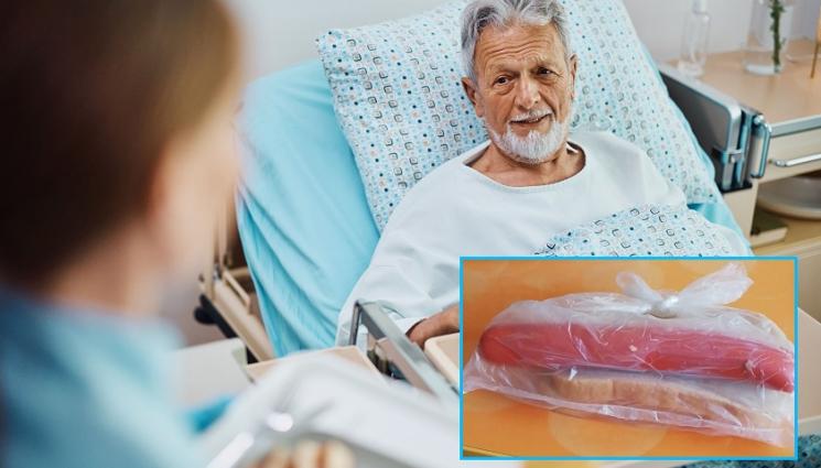 с - МИЗЕРИЯ: Хранят пациенти с хляб и кренвирши