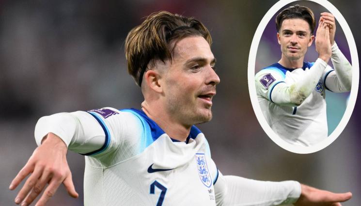 Джак Грийлиш - Джак Грийлиш танцувал след гола си в Катар за дете с церебрална парализа