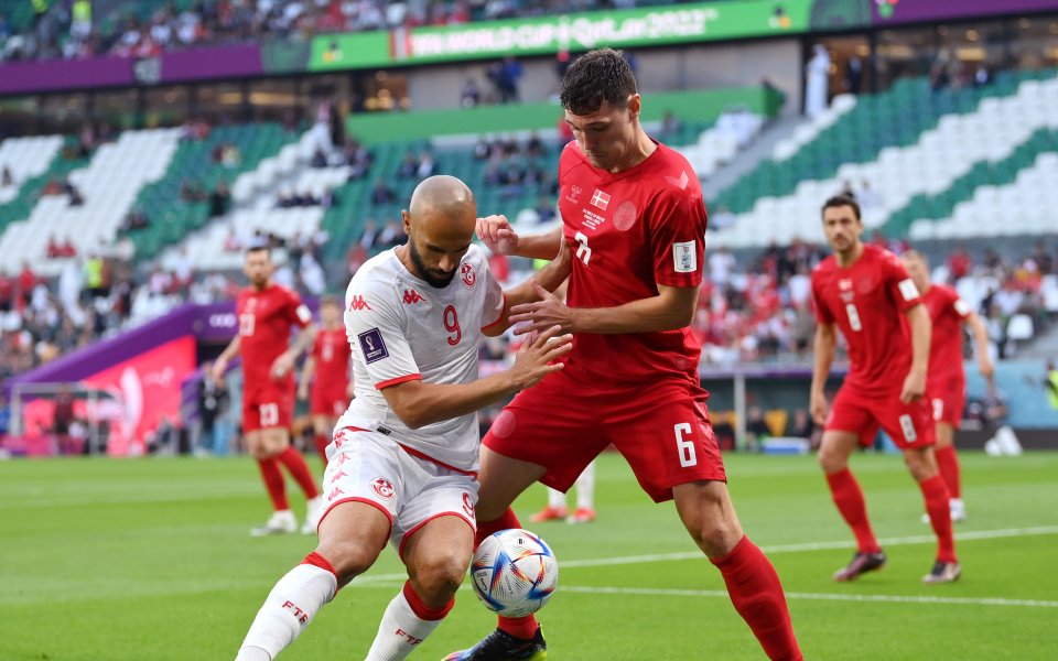 Дания и Тунис не излъчиха победител след биткаджийски мач