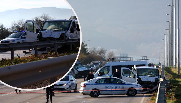 катастрофа полицаи - ЕКСКЛУЗИВНО В ТЕЛЕГРАФ: Ето кой е пострадалият полицай в екшъна с мигранти (СНИМКА)