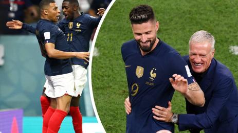 Жиру Мбапе Франция Австралия Дембеле