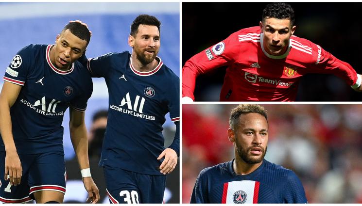 Роналдо Мбапе Меси Неймар - КРИСТИАНО И МЕСИ ЗАЕДНО В АТАКА планира да събере ПСЖ