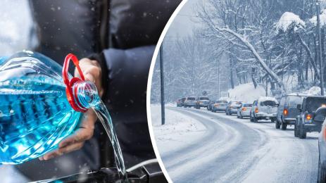 зима течност за чистачки