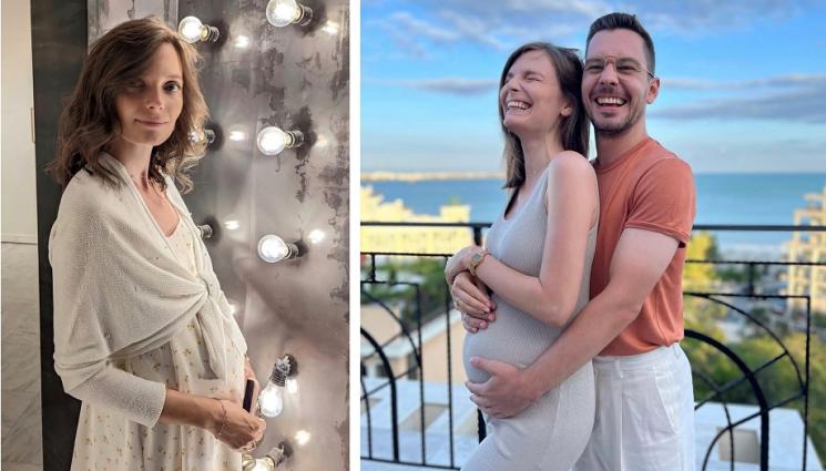 а - Нора Шопова качила 17 кг с бебето