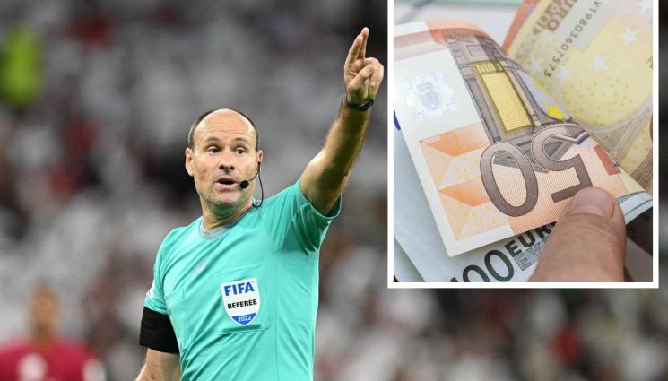 рефер пари - ДЕБЕЛА ПАЧКА: Реферите на световното тичат за минимум 55 евро на минута