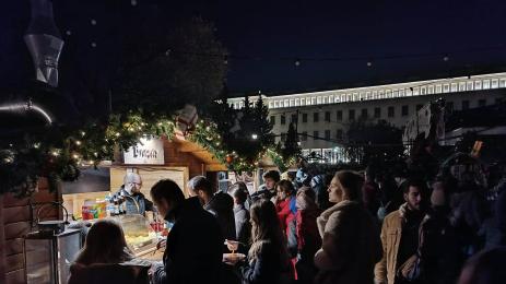 Спря тока на немския коледен базар