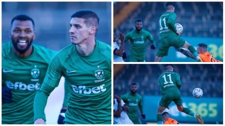 Десподов Славия Лудогорец гол