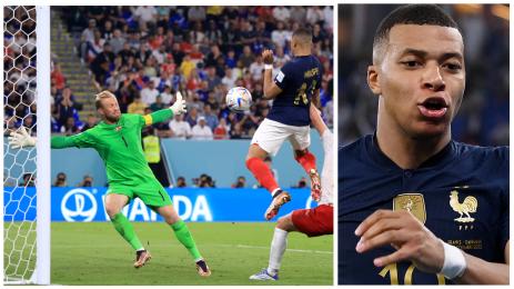 Мбапе Франция Дания