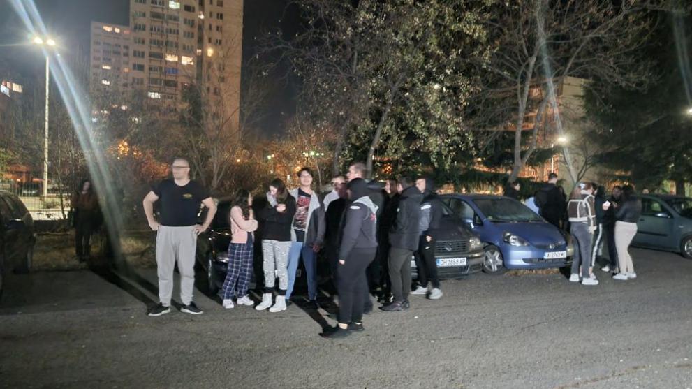  пожар общежитие Бургас 