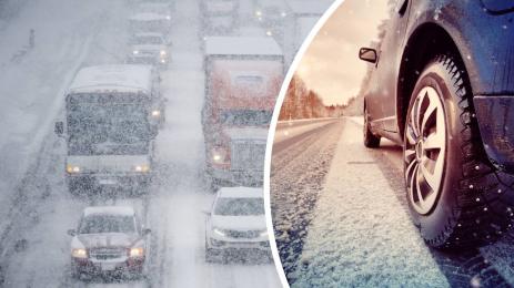 зима път гуми