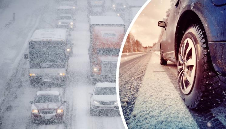 зима път гуми