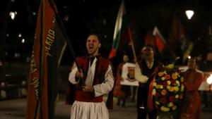 Български марш Долу Ньой организиран от младежкото ВМРО се провежда