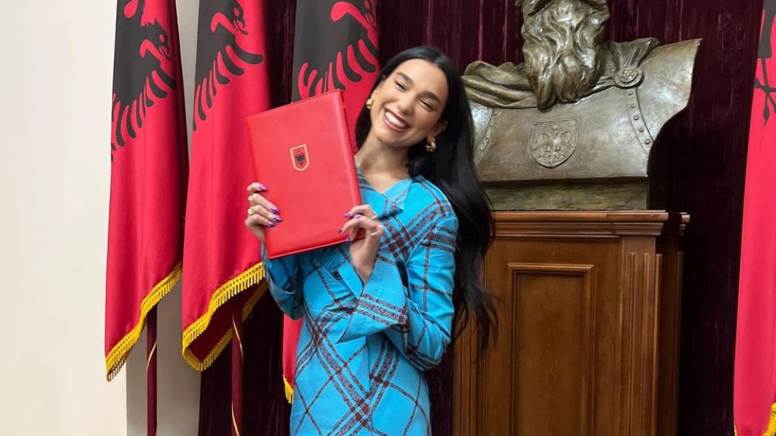 Dua Lipa получи албанско гражданство