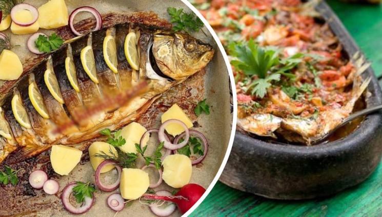 рецепти - Репетиция за Никулден: Апетитна риба на фурна със сини сливи