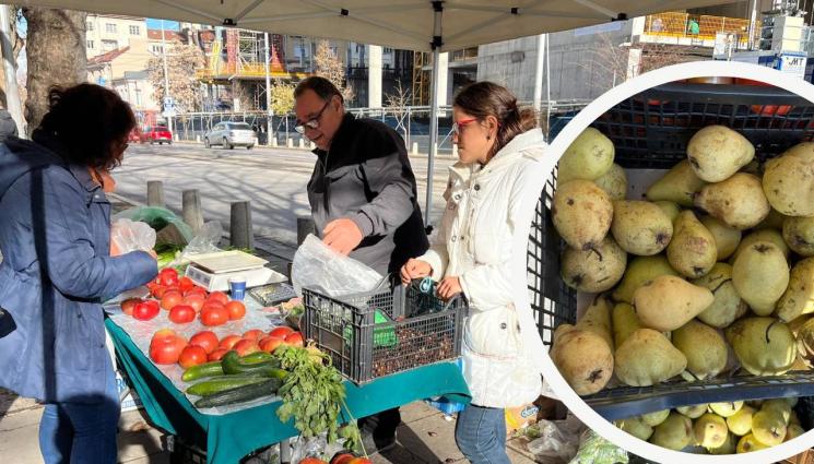 фермерски пазар круши - Агро Телеграф: Попски круши ухаят на фермерски пазар