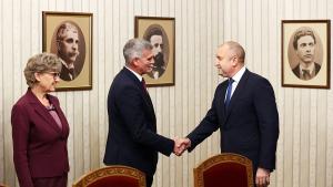 Румен Радев и Стефан Янев консултации