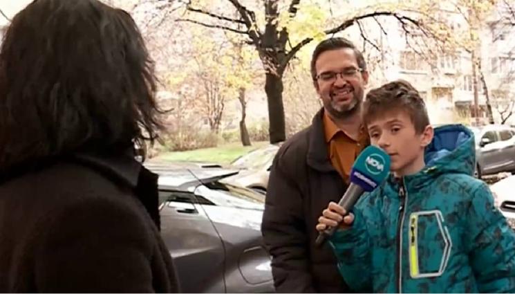 Сашко - Сашко с първи думи след изписването му: Добре съм