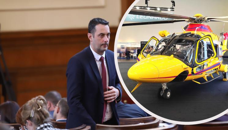 Гвоздейков - Шефът на бъдещите медицински хеликоптери Георги Гвоздейков пред „Телеграф“: До Нова година ще имаме първата въздушна линейка