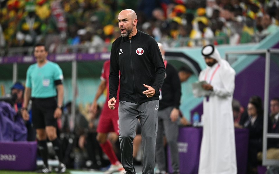 Селекционерът на катарския национален отбор Феликс Санчес изрази задоволство, че