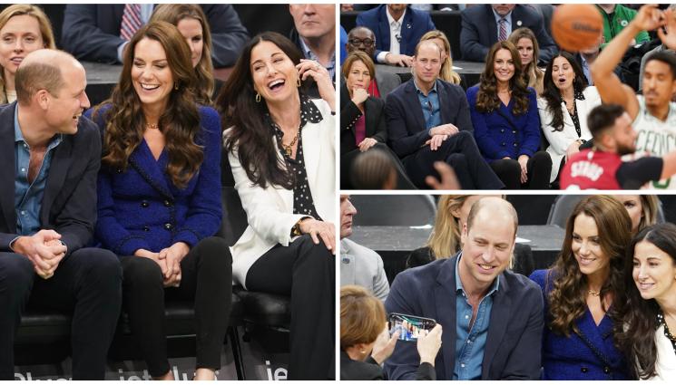 Кейт Мидълтън принц Уилям - ЗА СЕФТЕ ОТ 8 ГОДИНИ КРАЛСКА АГИТКА В НБА - Кейт и Уилям куфеят в Бостън