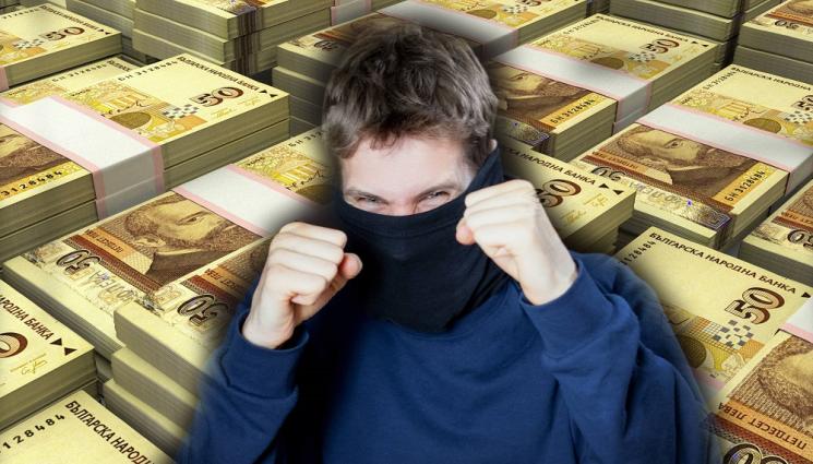 маскиран пари - ГАМЕНСКА ПОСТЪПКА: Маскирани деца поискаха 1000 лв. за камък, замеряха служителка на каса