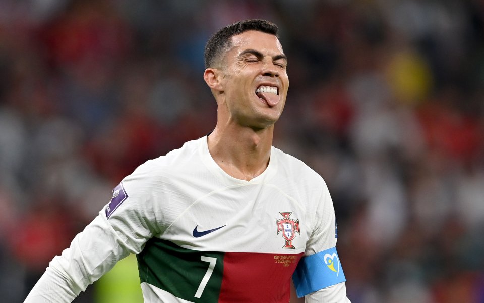 Реакциите на Роналдо срещу Южна Корея