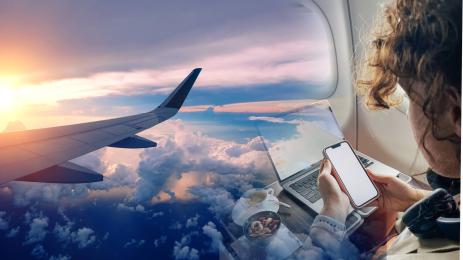 самолет телефон