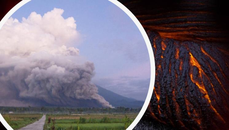 Вулканът Семеру - ТОЧНО ПРЕЗ ГОДИНА: Вулканът Семеру започна да изригва