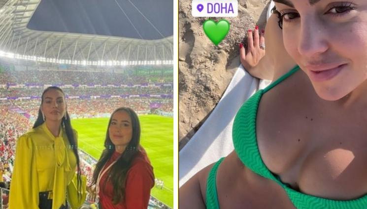 Джорджина Родригес - Джорджина се разголи и на световното