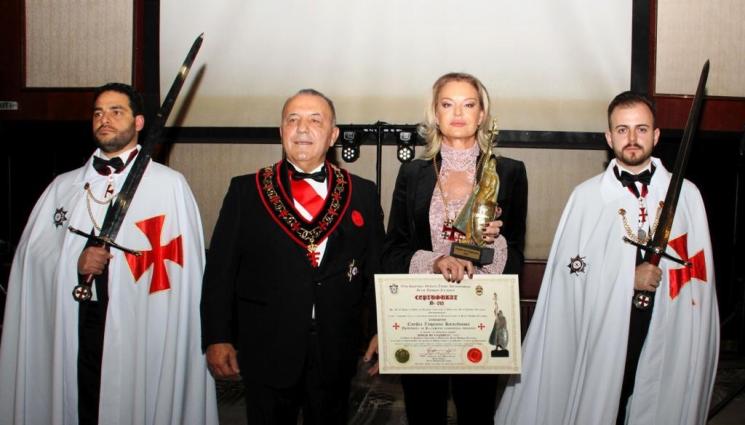 Стефка Костадинова - Отличиха Стефка Костадинова с авторитетния приз