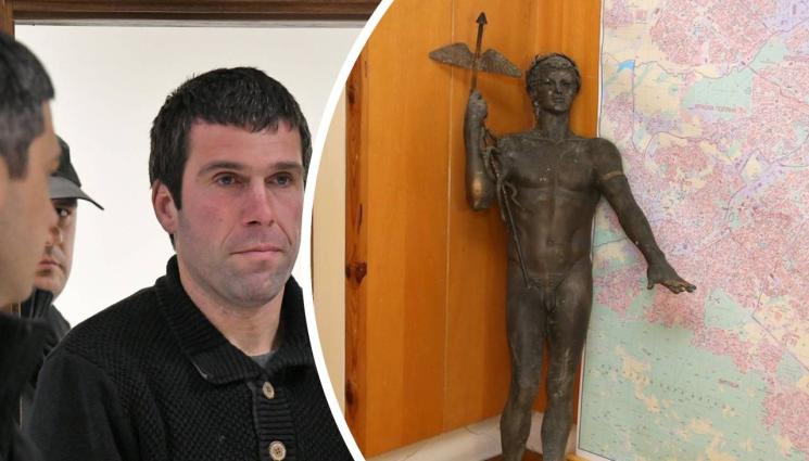 Аполон Медикус кражба статуя Александър Иванов - ЗАКЪСА ГО: Кредитори погнаха крадеца на Аполон Медикус, след като лежа 1,6 г. заради статуята