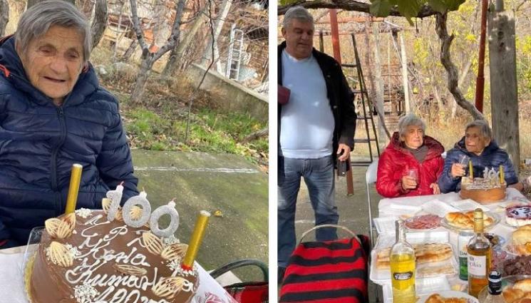 с - ВЕКОВЕН ЮБИЛЕЙ: Баба Къна стана на 100
