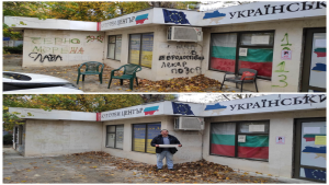 Руснак поправя и чисти сгради в центъра на Варна