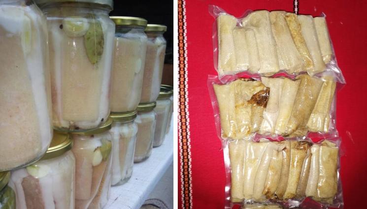 сланина - Агро Телеграф: Сланина с кафе и джоджен за крушова ракия