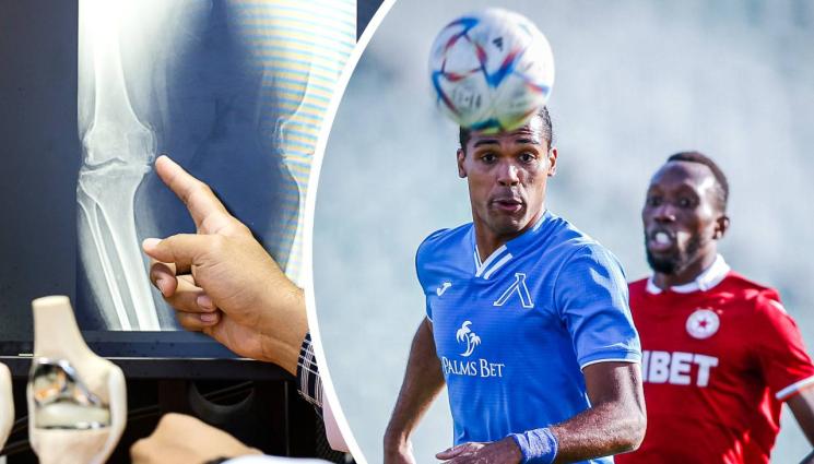 Ван дер Каап - Важен играч на Левски легна под ножа, операцията на коляното му е успешна