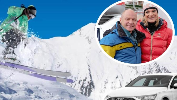 Мария Хьофл Рийш Марк Жирардели - Подаряват кола на откриването на сезона в Банско