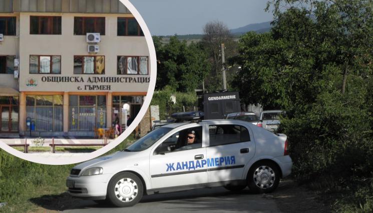 жандармерия Гърмен - СЛЕД ЕКШЪНА: В Гърмен почерня от барети