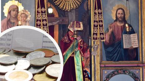 църква кражба дарения