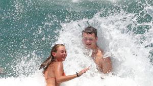 гореща вълна Австралия плаж